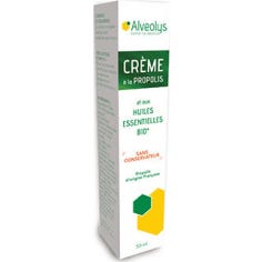 Alveolys - Crema de Propóleo y Aceites Esenciales Orgánicos 50 ml
