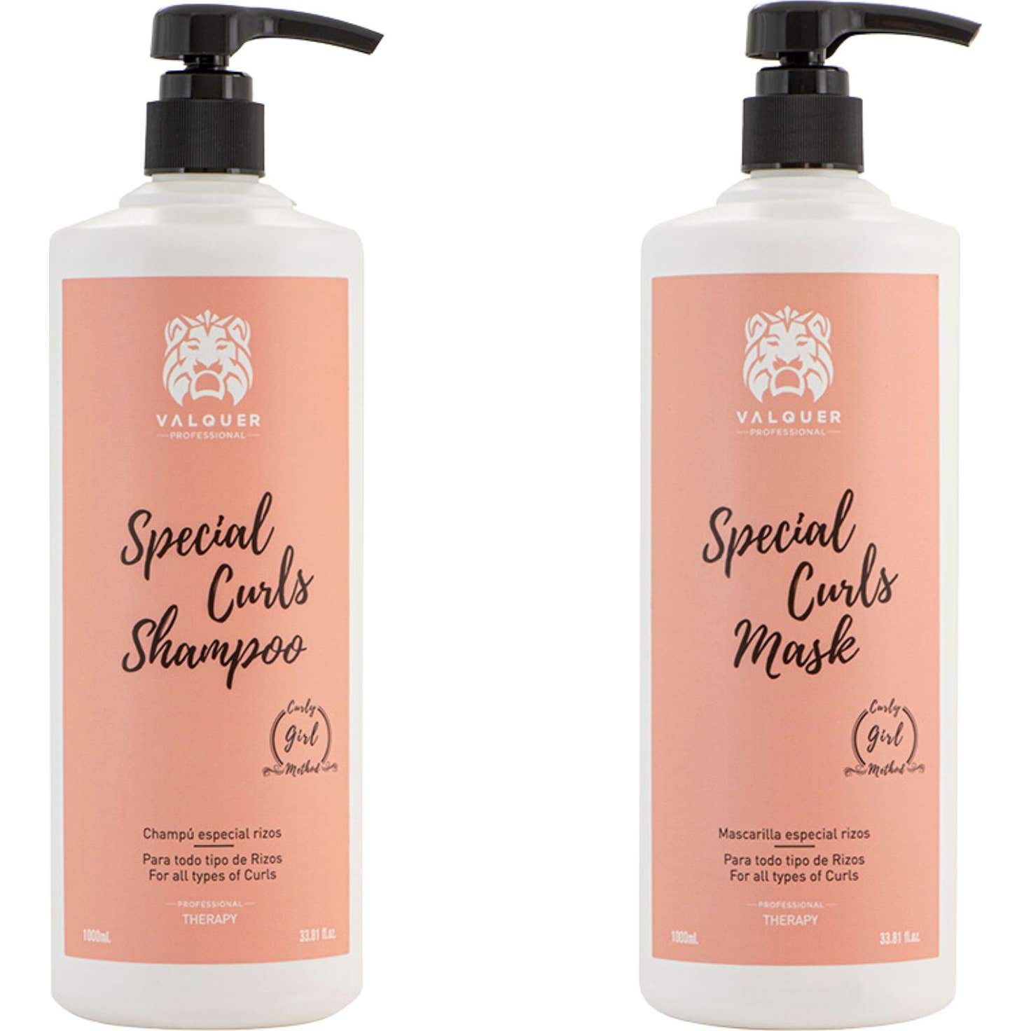 Valquer Pack Especial Rizos Champú + Mascarilla