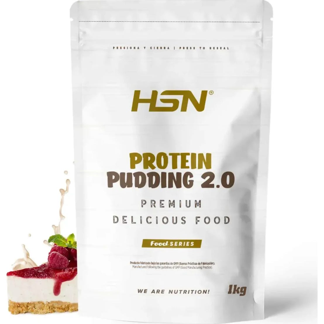 HSN Pudding Proteico 2.0 Tarta de Queso de Frutas del Bosque 1kg