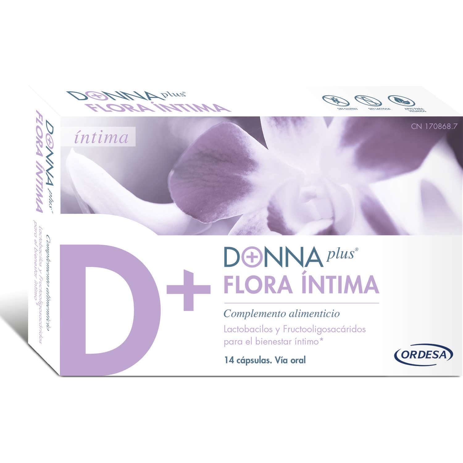 DonnaPlus+ Flora Íntima 14caps