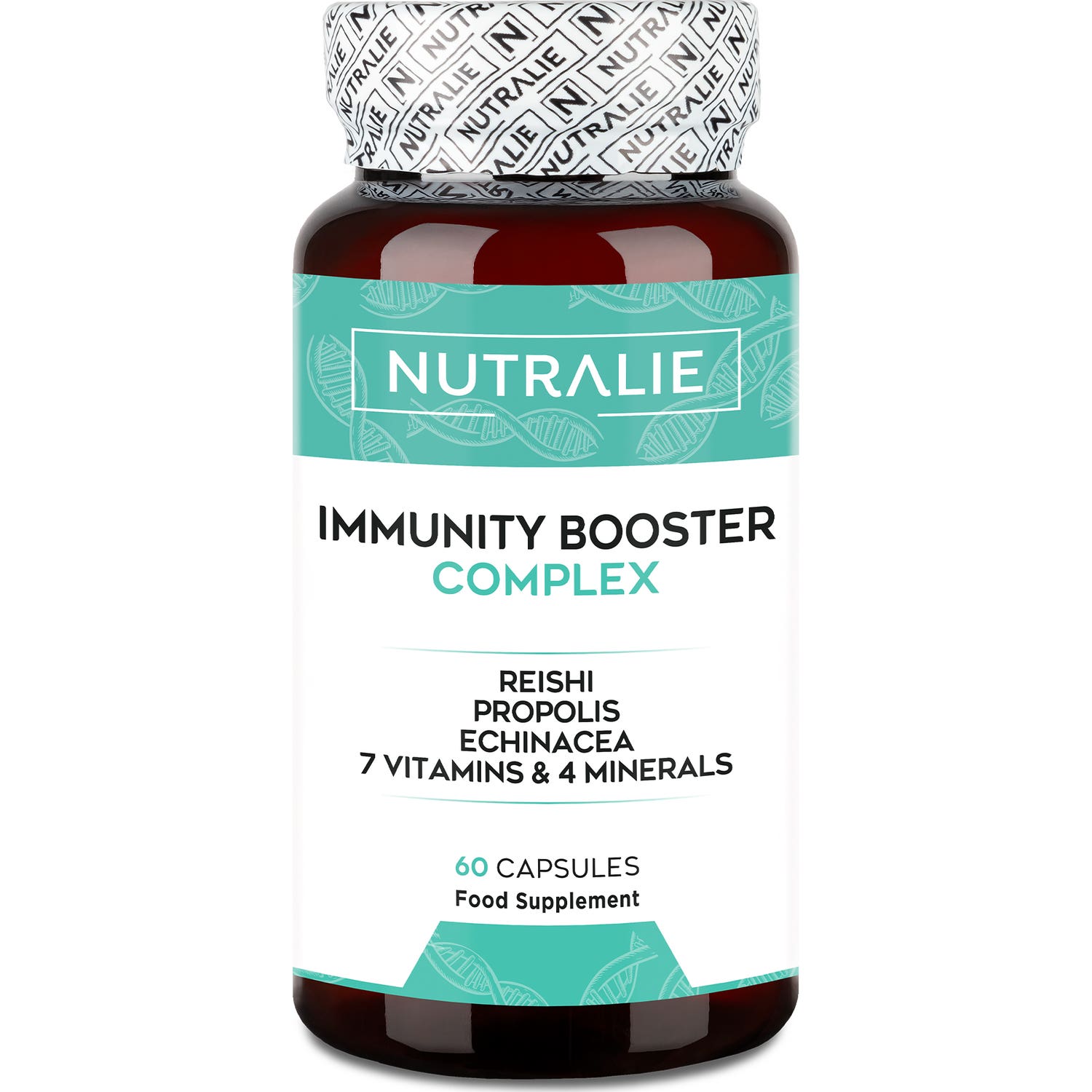 Nutralie Defensas Inmunitarias con Reishi + Propoleo + Equinacea 60caps