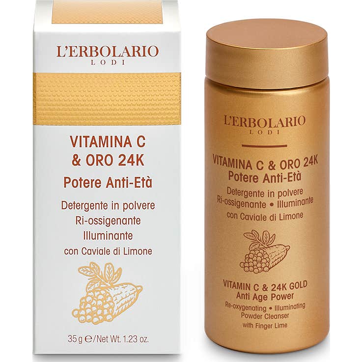 'L''Erbolario Vitamina C & Oro 24K Limpiadora 35g'