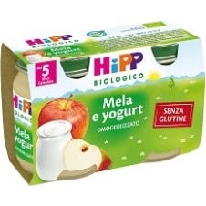 Hipp Merenda Yogur de manzana 2X125G