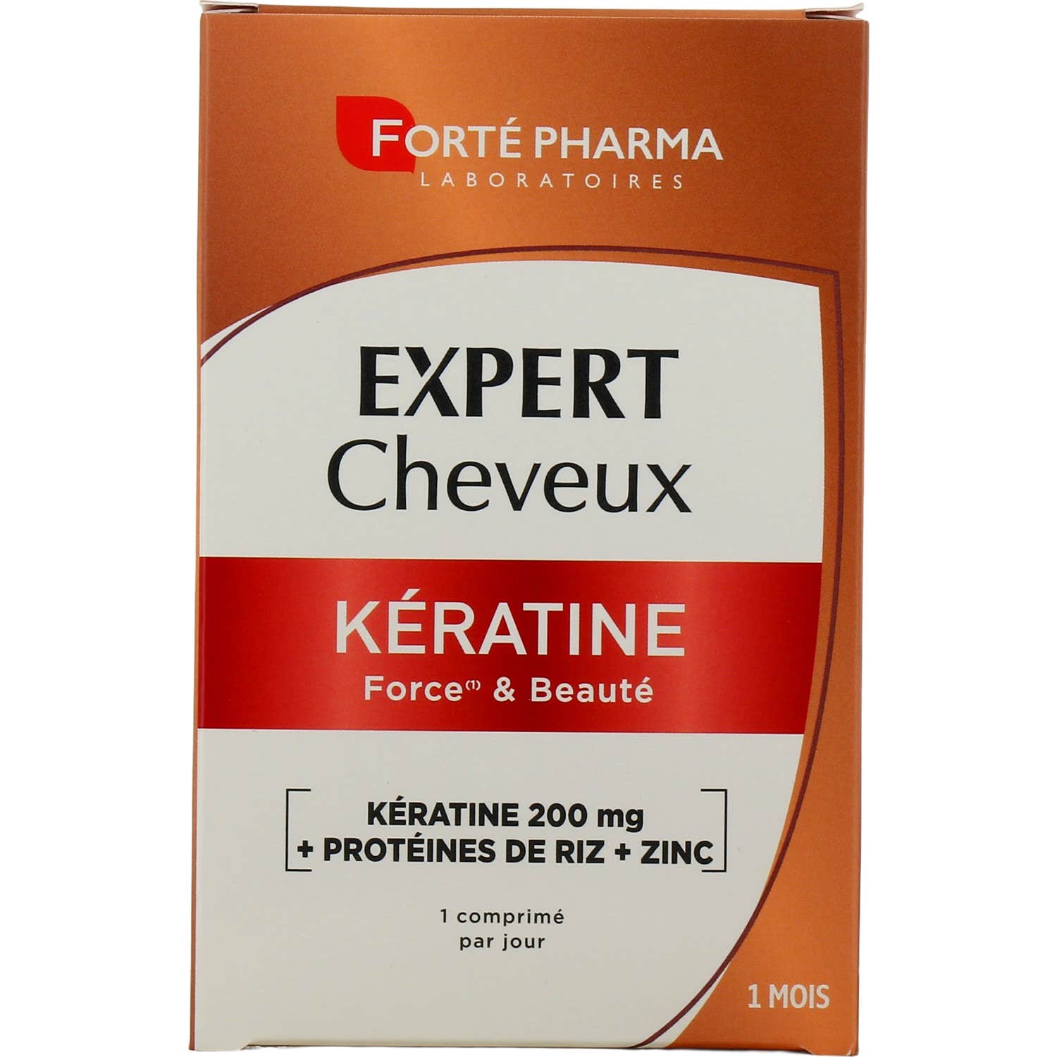 Forté Pharma Expert Cabello Queratina Fuerza & Belleza 30comp