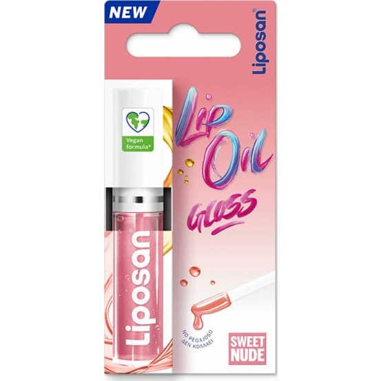 Liposan Lip Oil Gloss Sweet Nude 5.5ml