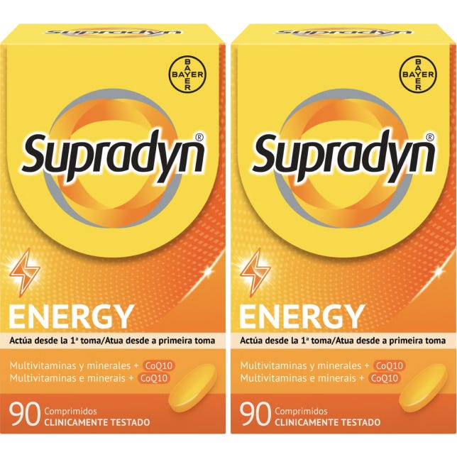 Supradyn Energy 2x90 comprimidos