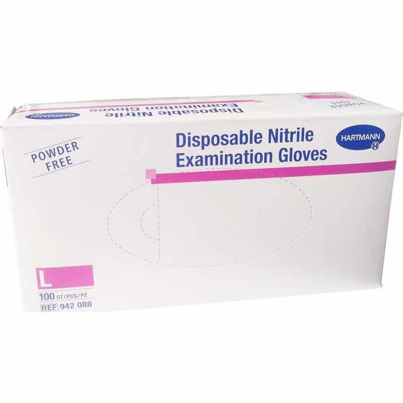 Hartmann Guantes de Nitrilo Talla L 100uds