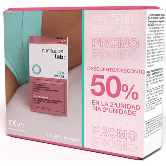 Cumlaude Lab Óvulos CLX Óvulos Vaginales 2x10 uds
