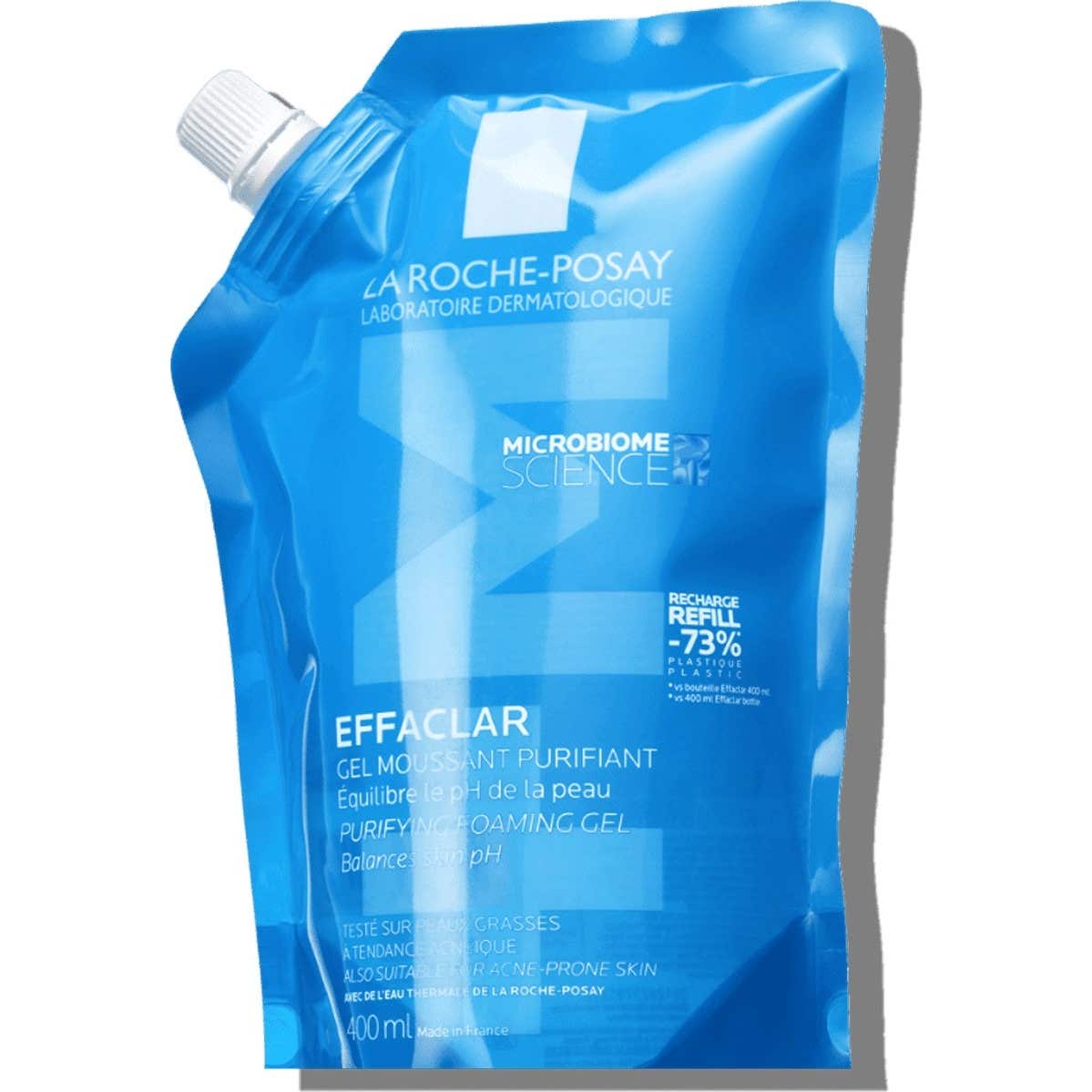 La Roche Posay Effaclar Gel Espuma Limpiador +M Eco Recarga 400ml