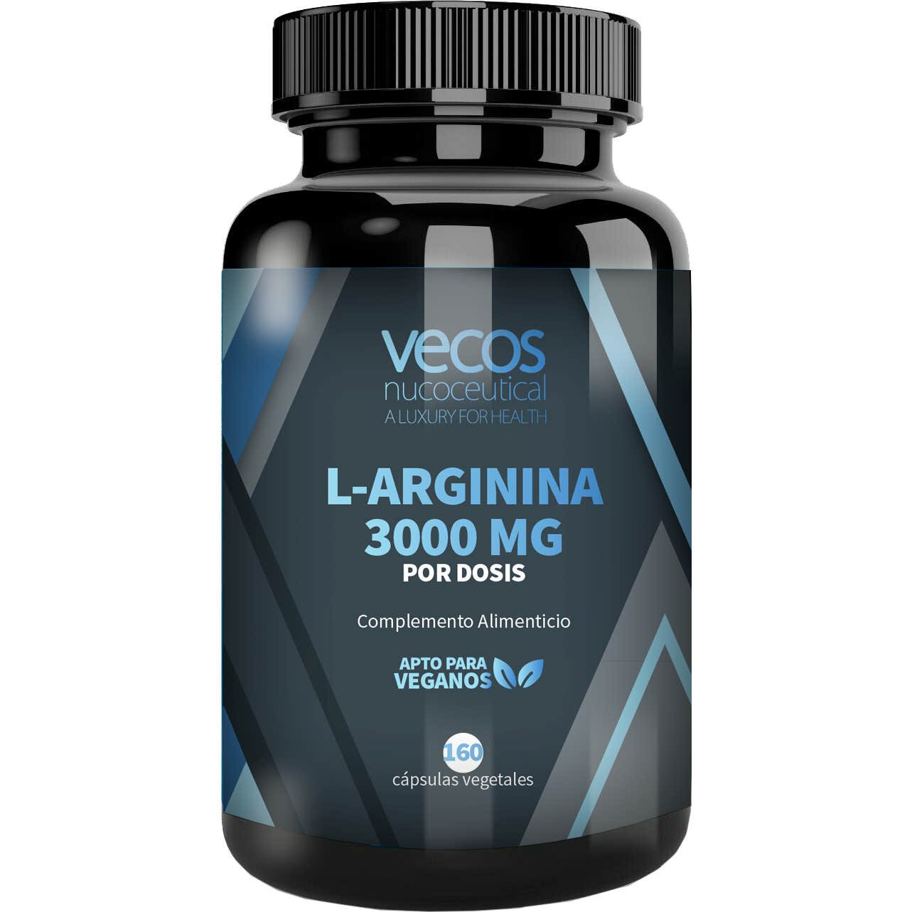 Vecos Nucoceuticals L- Arginina pura 3000mg 160caps