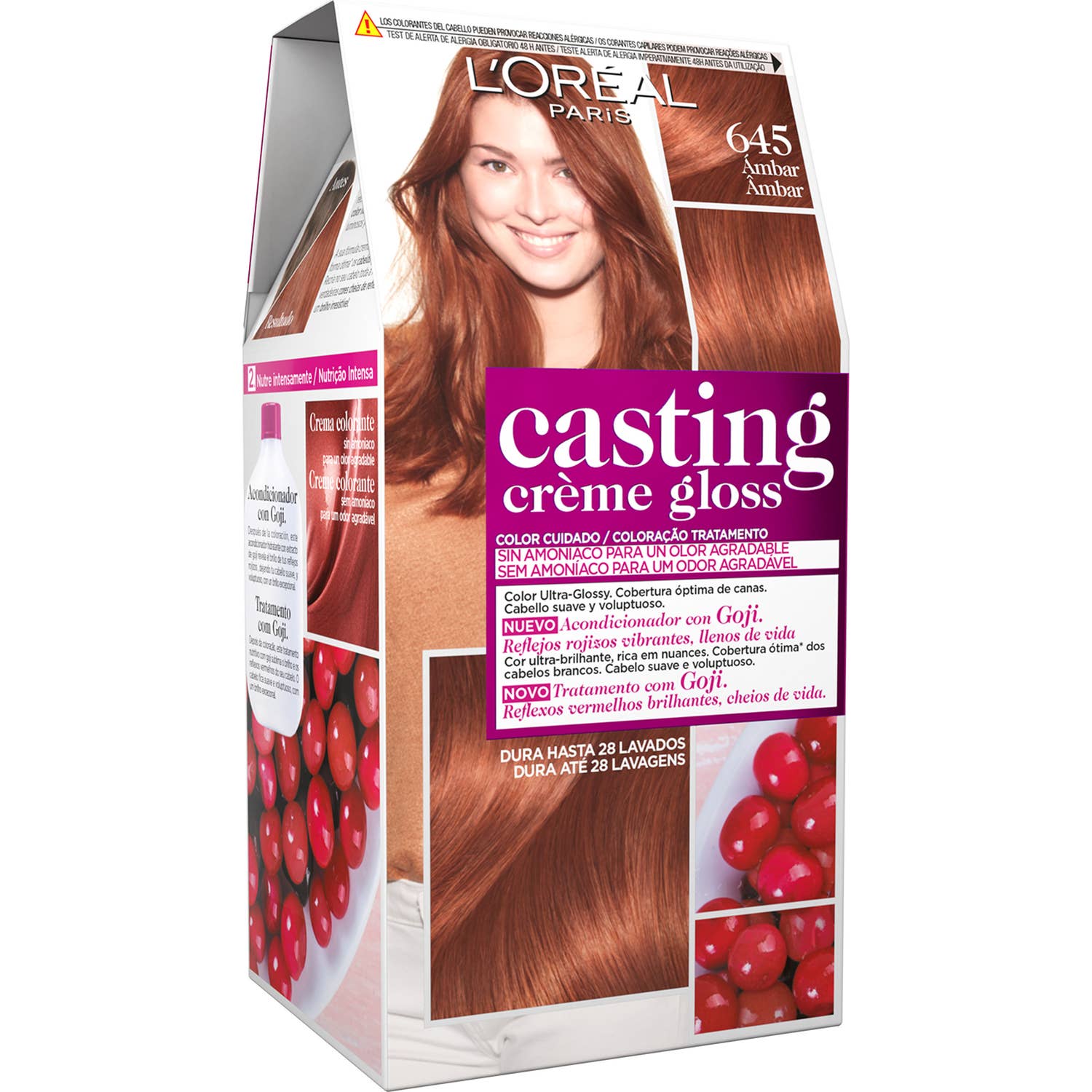 L'Oreal Casting Creme Gloss 645-Amber 3uds