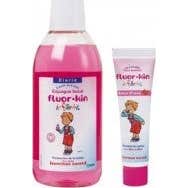 Flúor-Kin Infantil Colutorio Fresa 500 ml + Flúor-Kin Infantil Dentífrico Fresa 50 ml