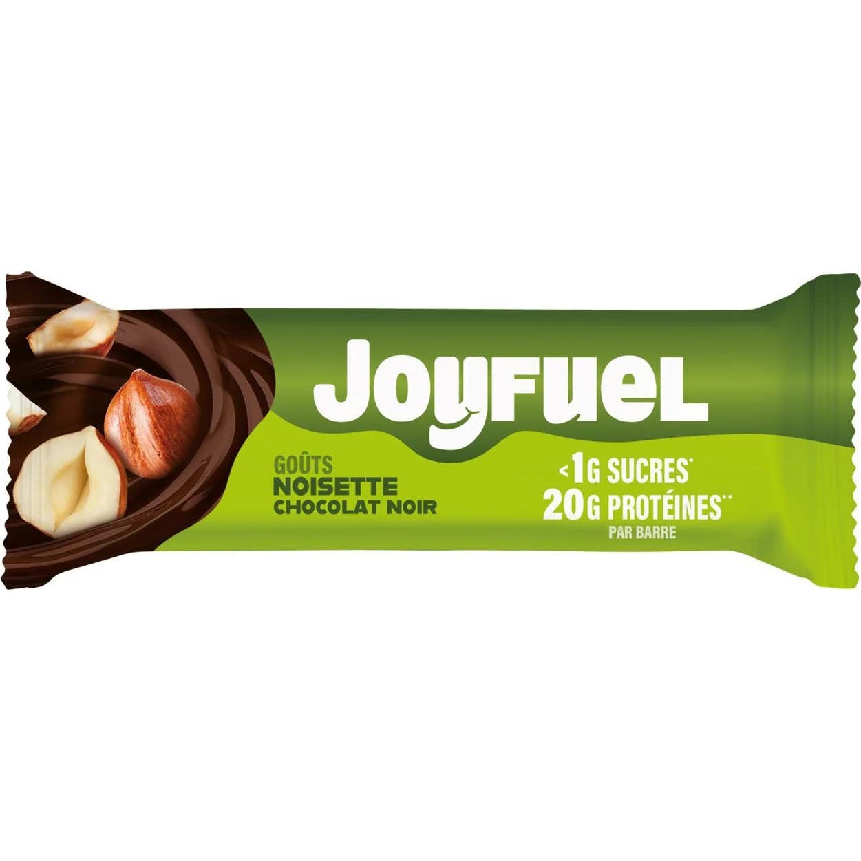 Joyfuel Barrita Proteica Avellanas Chocolate Negro 55g