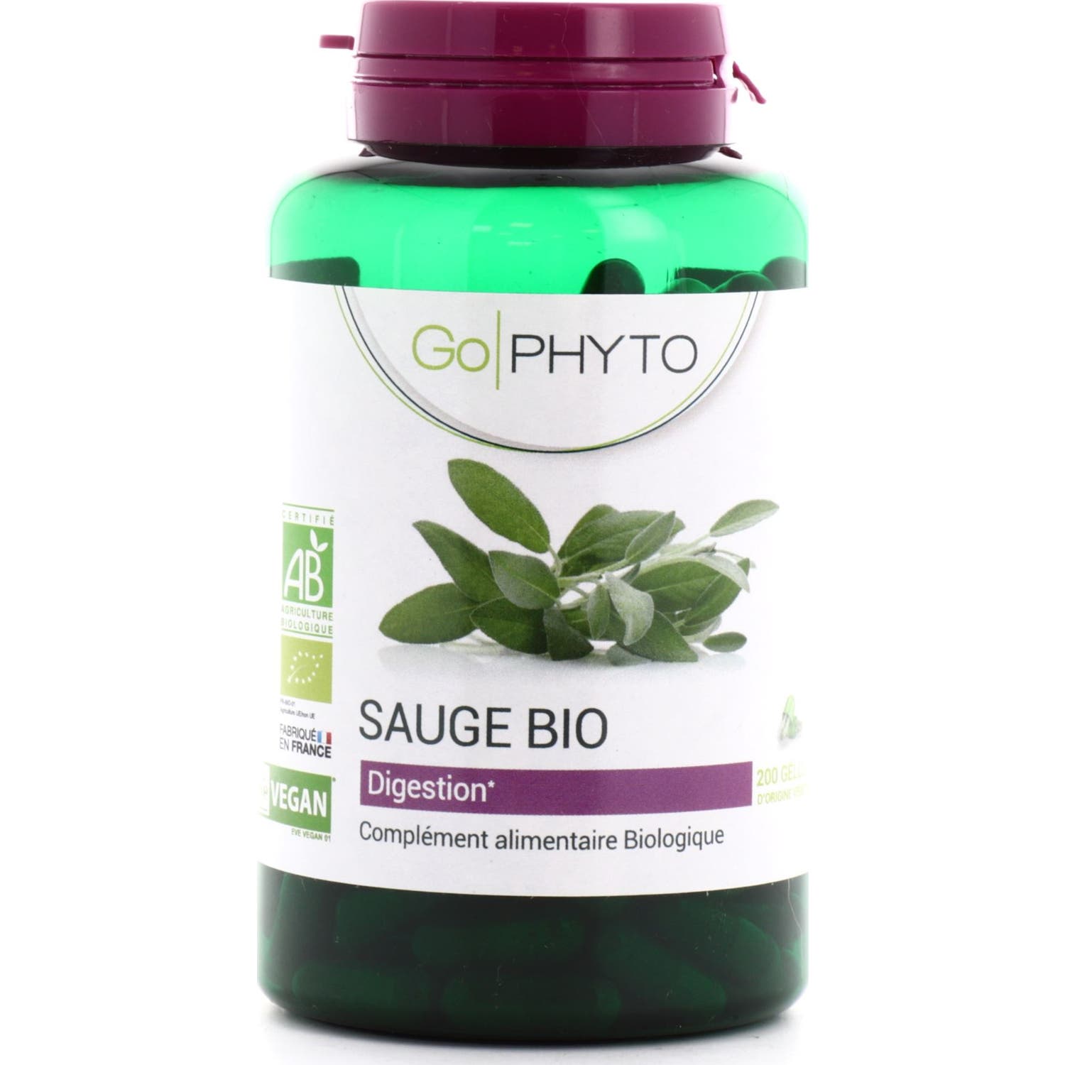 Go Phyto Sauge Bio 200caps