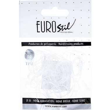 Eurostil gomas Transparentes Tpu 50 uds