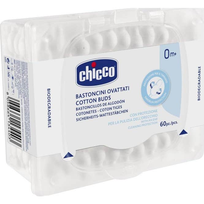 Chicco Bastoncillos de Algodón 60 uds