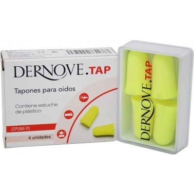 Dernove Tap Tapones Oídos Espuma Pu 4 uds