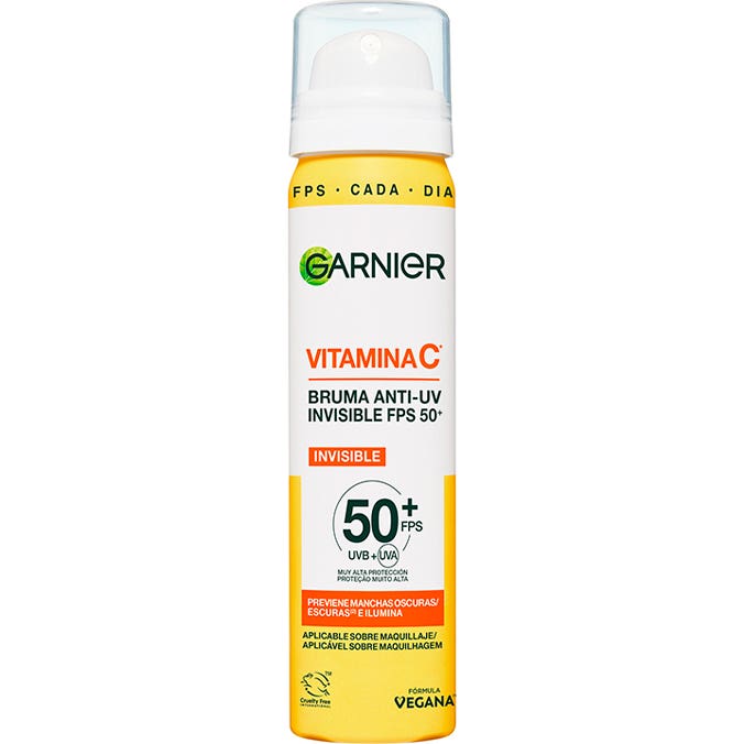 Garnier Vitamina C Bruma Anti-Uv Invisível Spf50+ 75ml