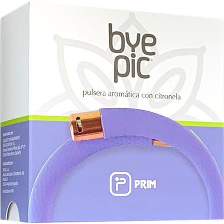 Prim Bye Pic Pulsera Aromática Citronela Adulto Morada 1ud