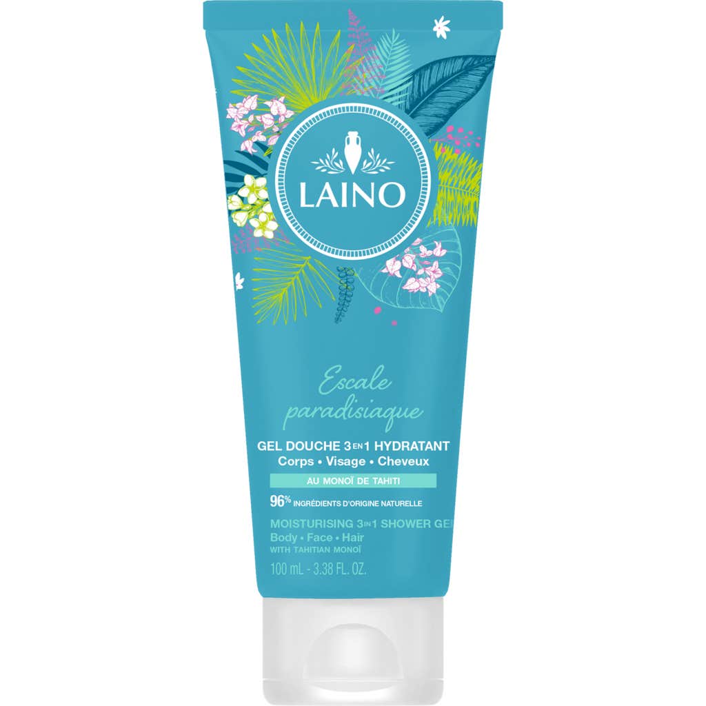Laino Escale Paradisiaque Gel de Ducha 3 en 1 con Monoï de Tahití 200ml