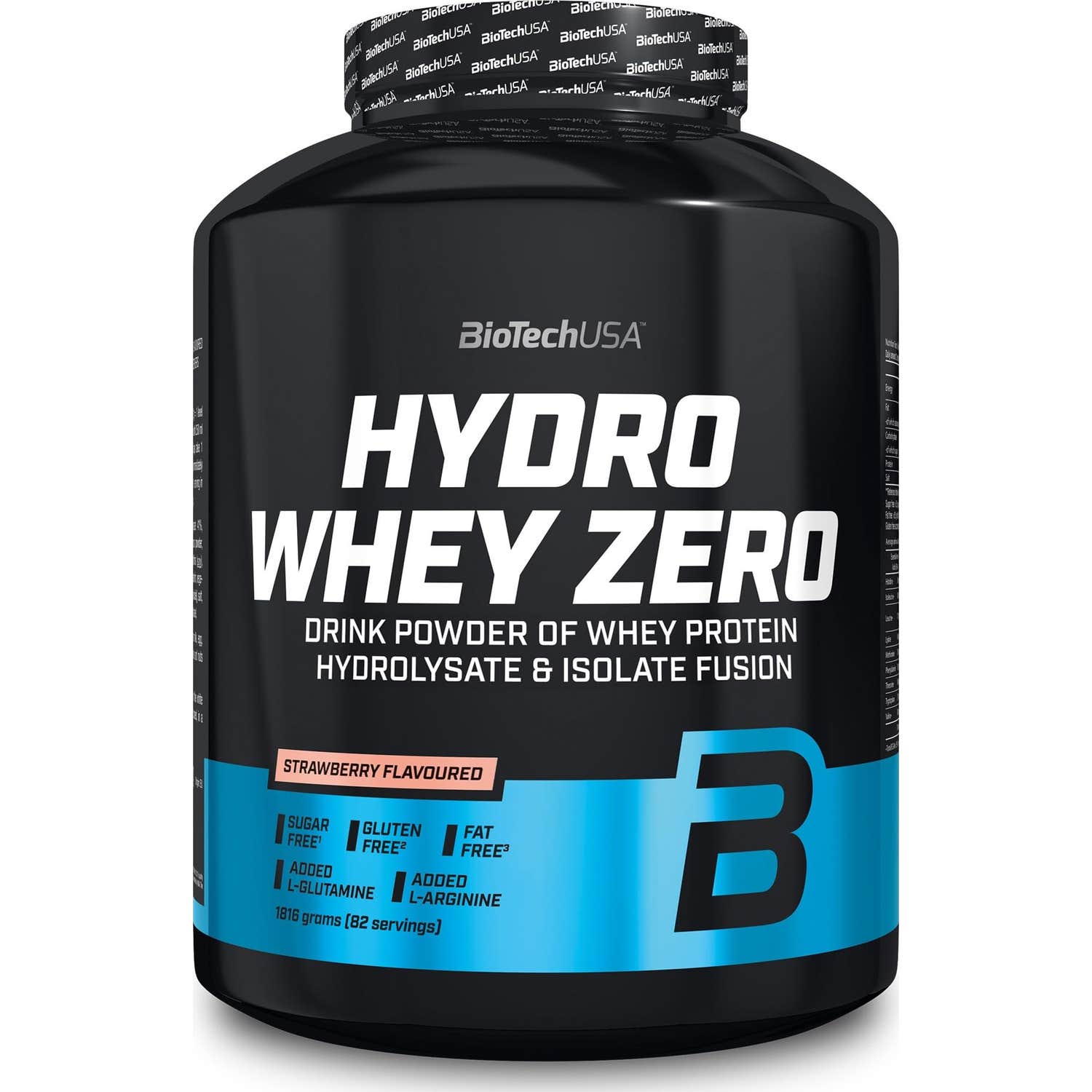 BioTech USA Hydro Whey Zero Fresa 1816g