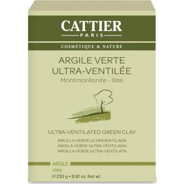 Cattier Arcilla Verde Ultra Ventilada 250 g