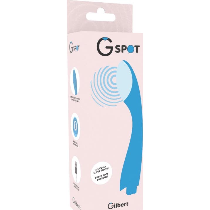 G-Spot Gylbert Vibrador Punto G Azul Turquesa 1ud