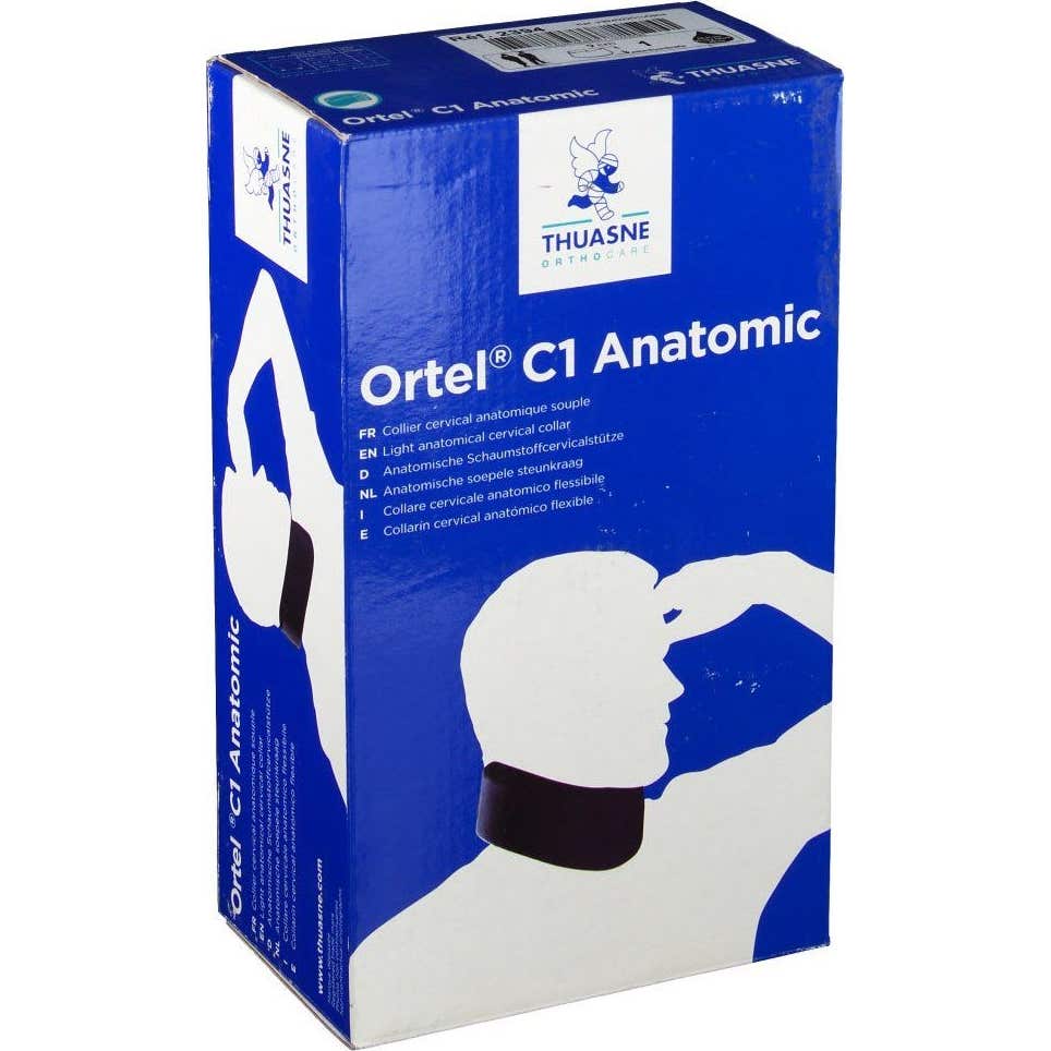 Thuasne Ortel Collarín Cervical C1 Anatómico 9cm Marino T2 1ud