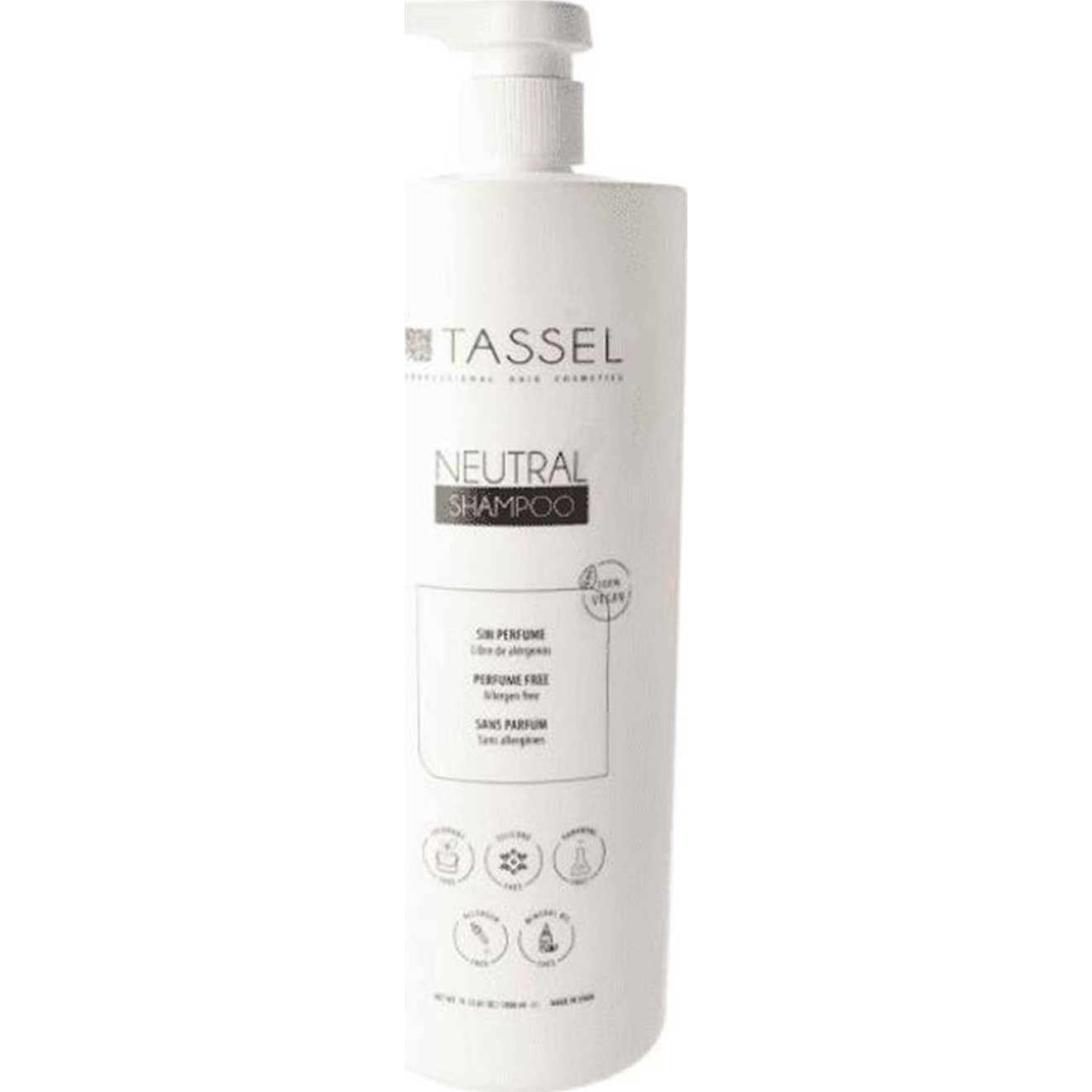 Tassel Neutral Shampoo Sin Perfume 1000ml