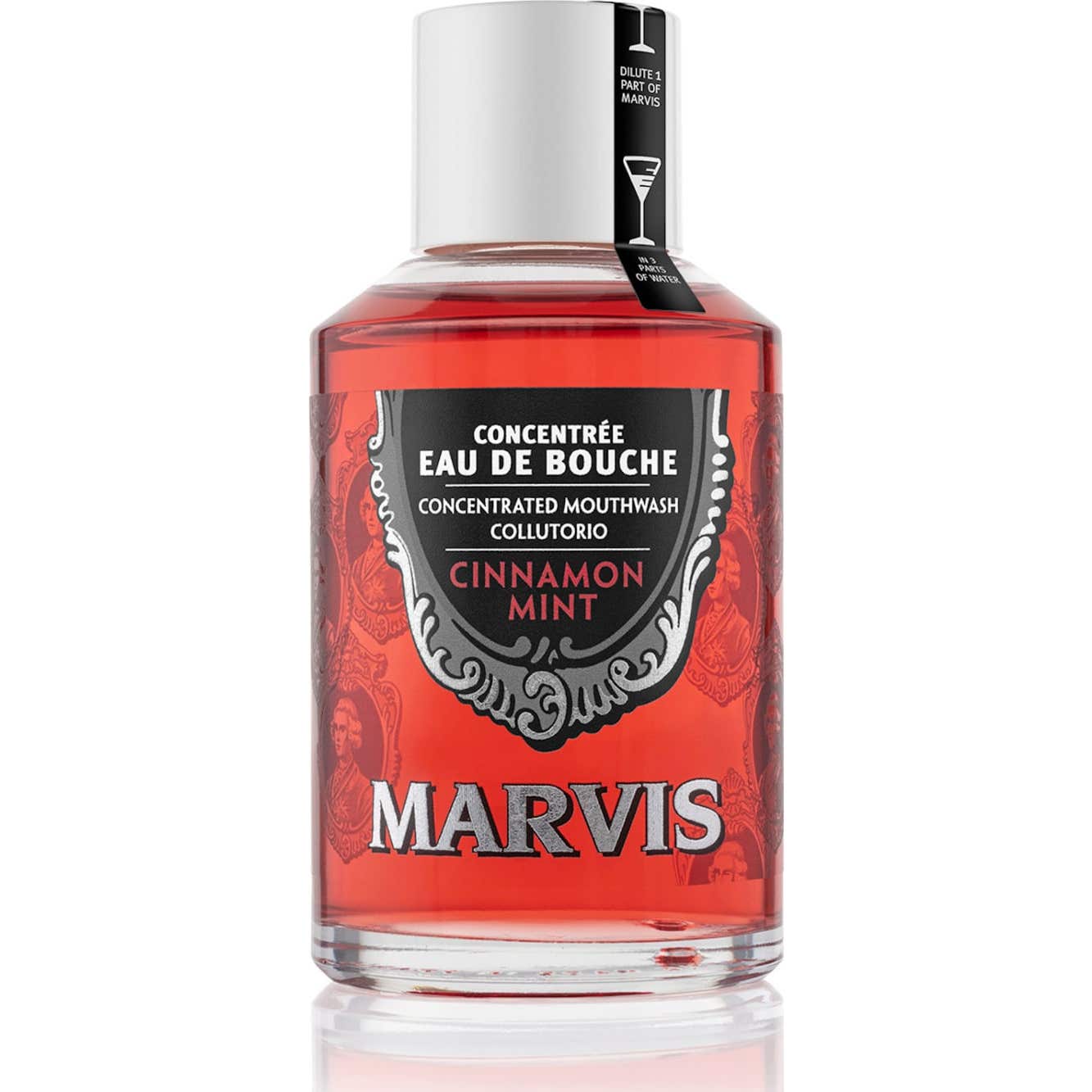 Marvis Eau de Bouche Menthe Cannelle 120 ml