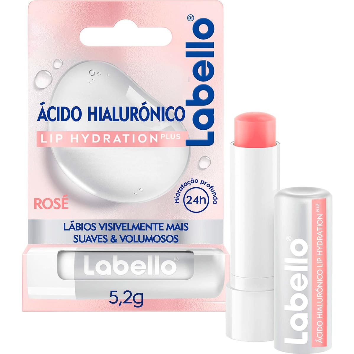 Labello Lip Balm Ácido Hialurónico Hidratación Plus 5.2g