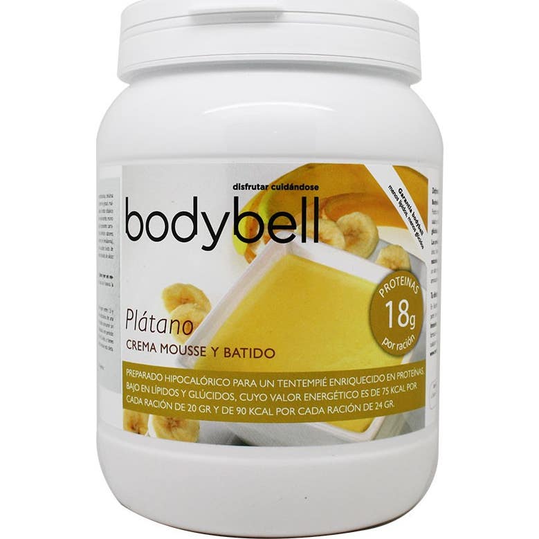 Bodybell Plátano Crema Mousse y Batido 450 g