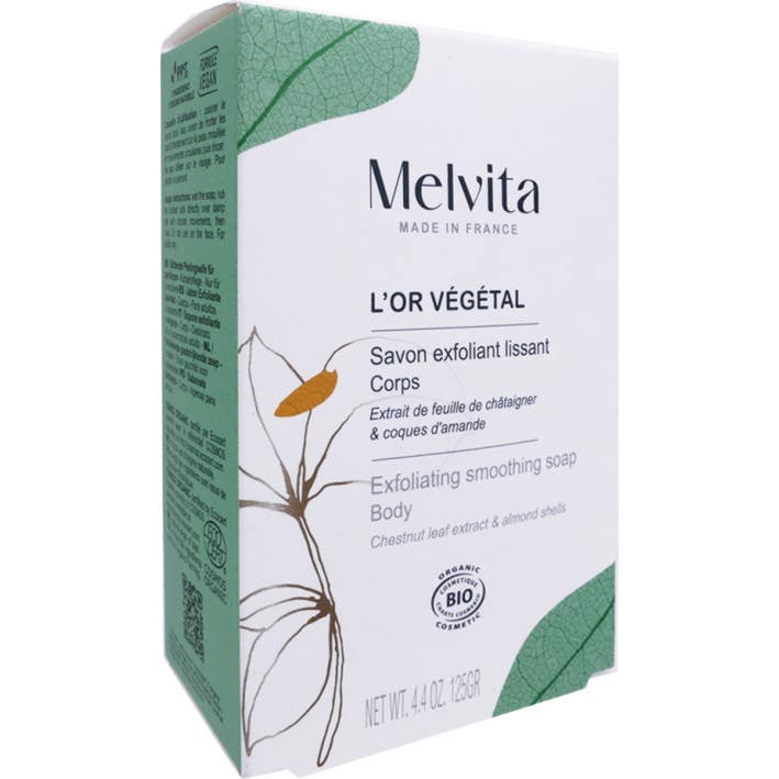 Melvita Jabón Exfoliante Suavizante 125 g