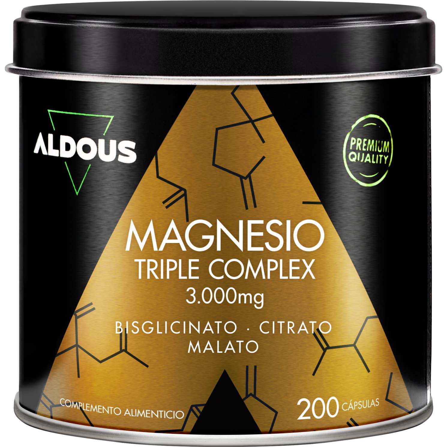 Aldous Bio Magnesio Triple Complex 200Caps