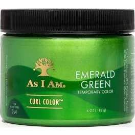 As I Am Curl Color Temporary Hair Color Emerald green 182 g