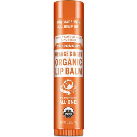 'Dr Bronner''S Bálsamo Labial Orgánico Naranja Jengibre 4 g'