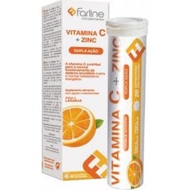 Farline Vitamina C + Zinc 20caps
