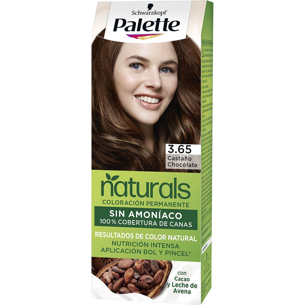 Schwarzkopf Palette Natural N°3.65 Castaño Chocolate 1ud