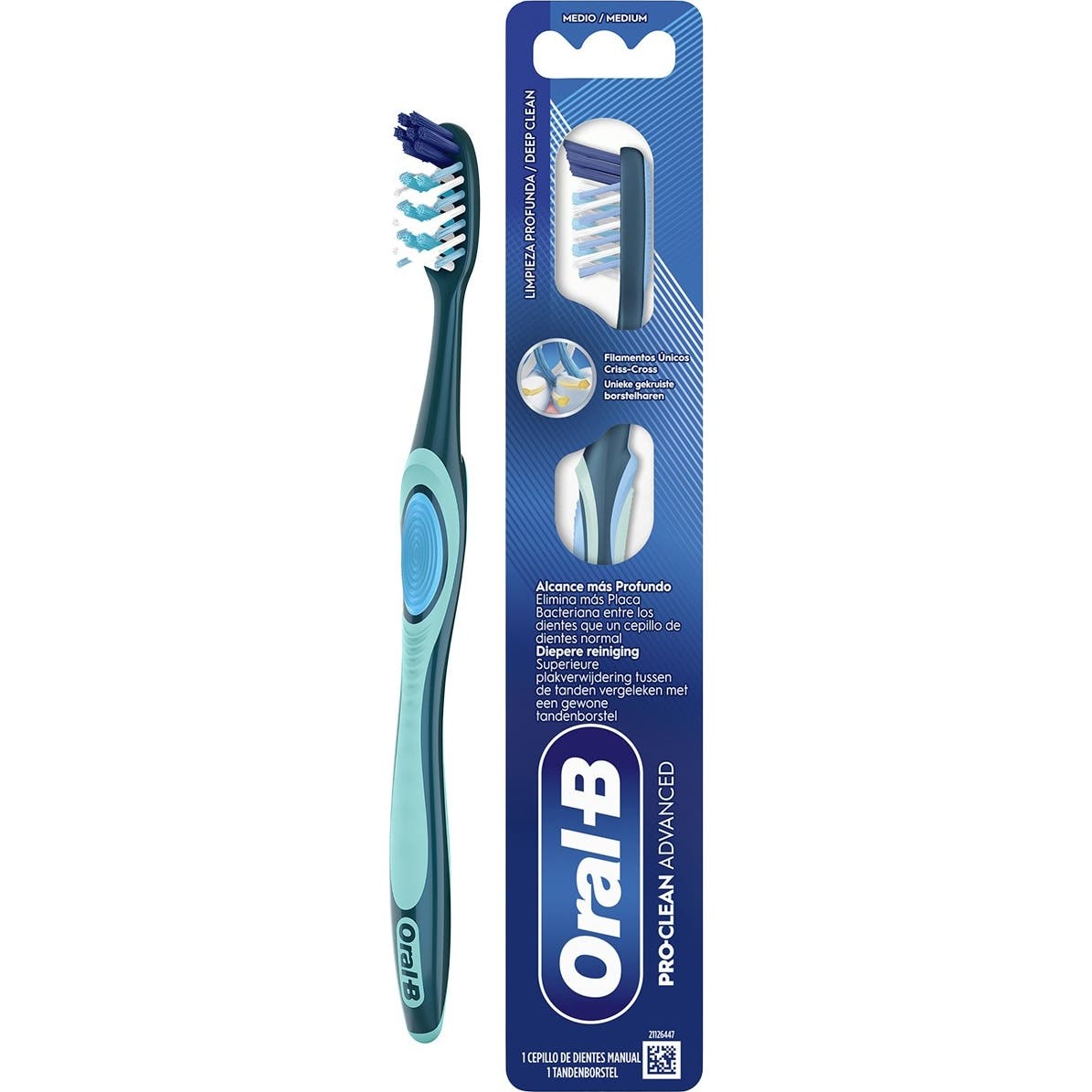 Oral-B Cepillo Dental Pro-Clean Advanced Medio
