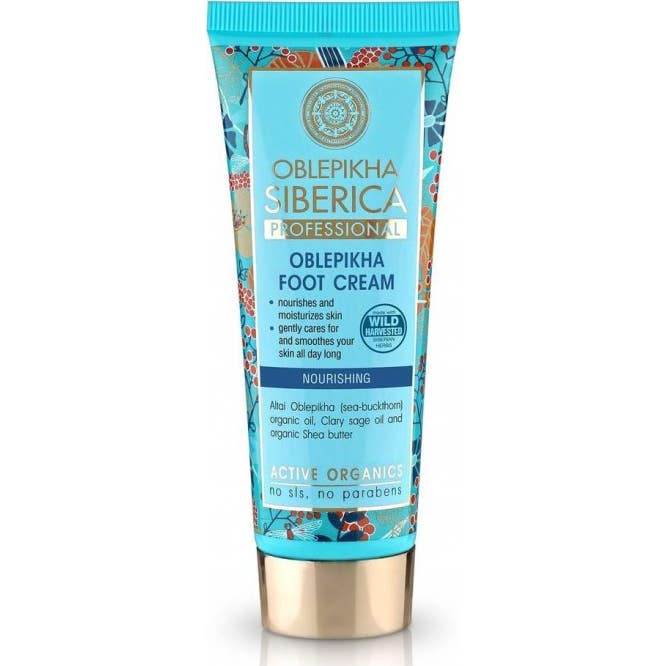 Natura Siberica Crema para pies oblepikha 75 ml
