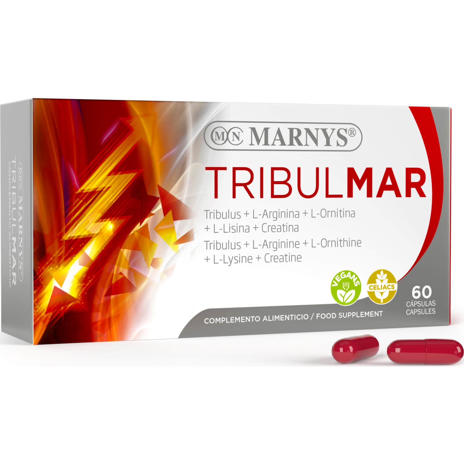 Marnys Tribulmar 60Caps - Imagen 3