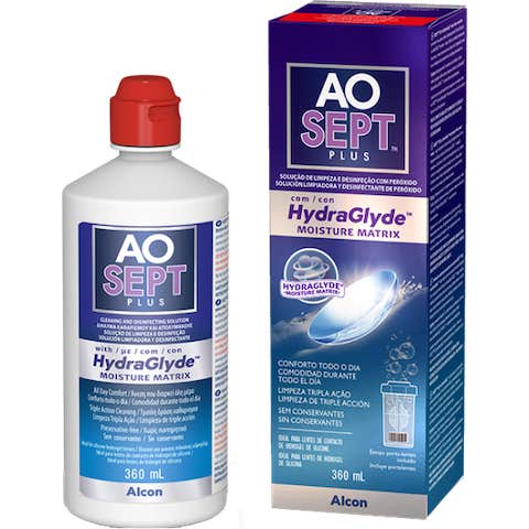 Alcon Aosept Plus HydraGlyde 360ml