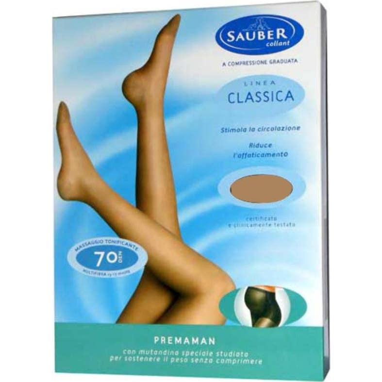 Sauber Line Classica Pantimedia 70 Premaman Beige Talla 5 1 ud