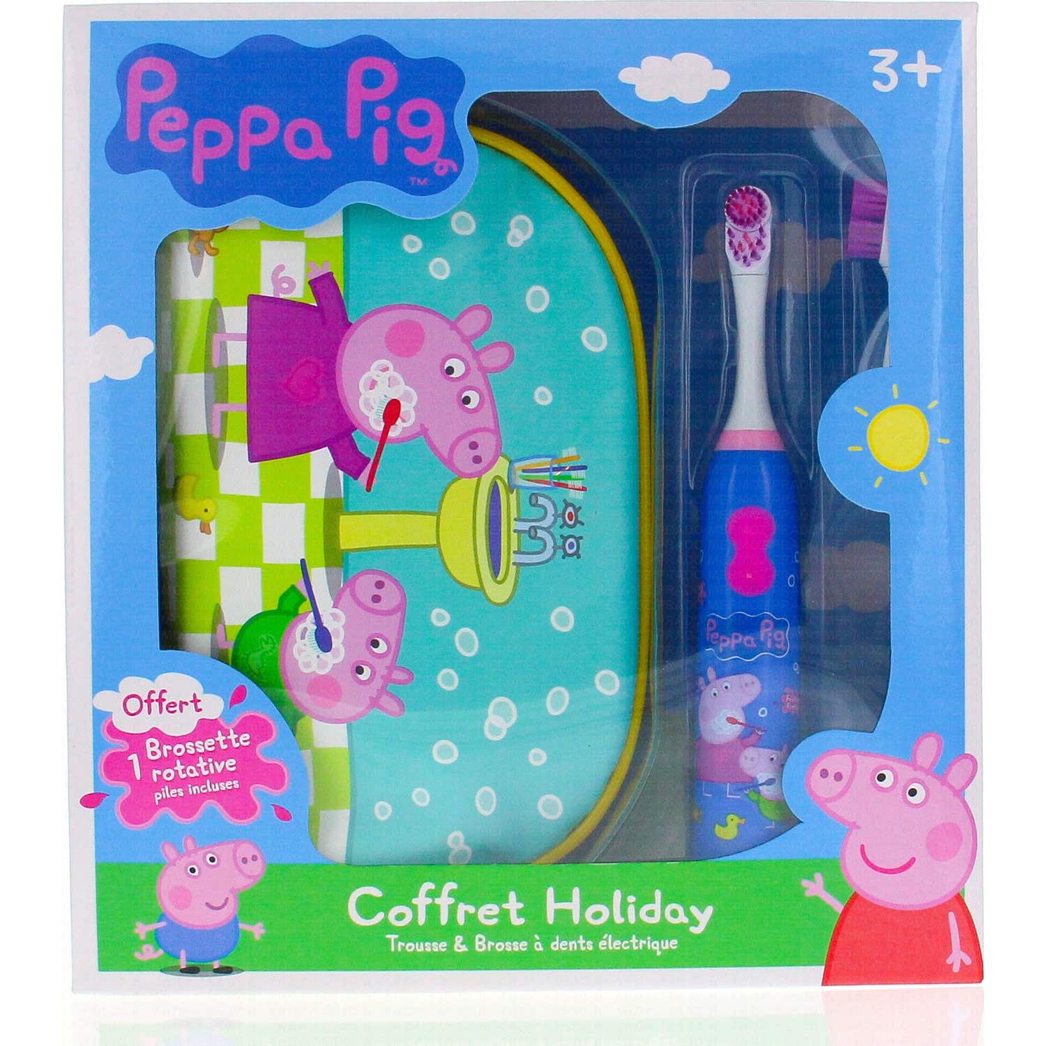 Tinokou Peppa Pig Viaje Cepillo de Dientes 1ud