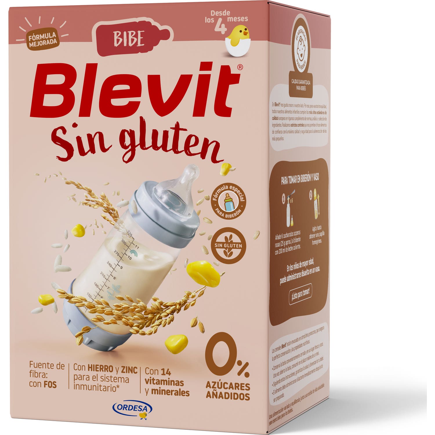 Blevit® Bibe Sin Gluten 500g