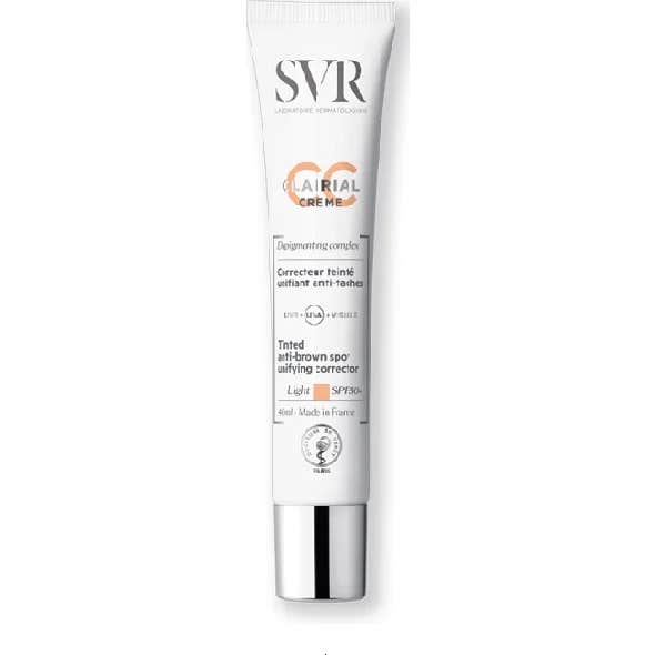 SVR Clairial CC Crème Crema Correctora Unificante Antimanchas SPF50+ Light 40ml
