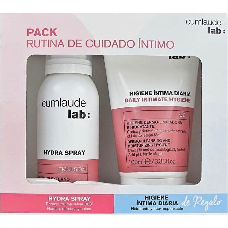 Cumlaude Lab Pack Hydra Spray 75ml + Higiene Íntima CLX 100ml