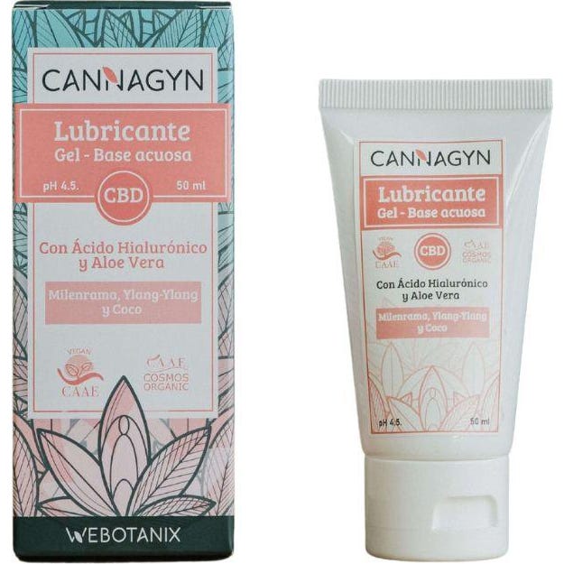 WeBotanix Cannagyn Gel Lubricante Bio 50ml