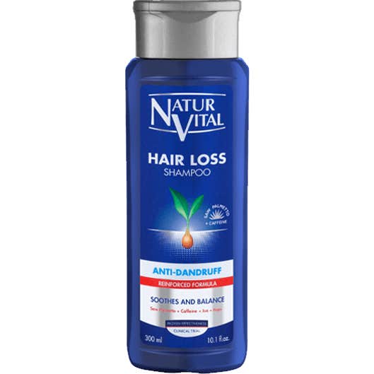 Naturvital Champú Anticaspa Anticaída Vigorizante 300ml