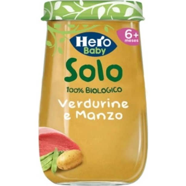 Hero Solo Verduras Homogeneizadas 190 g